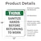 Signmission Safety Culture Sign, 12 in Width, Vinyl Decal, Rectangle OS-2PACK-TS-D-1218-V-11909 - alternate 4